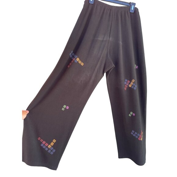 JG'S Mad Lab Staley Gretzinger Women's Waist 32 in L XL XXL  Black Trouser Pants - Picture 4 of 14